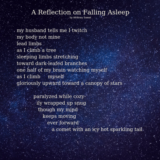 A Reflection on Falling Asleep